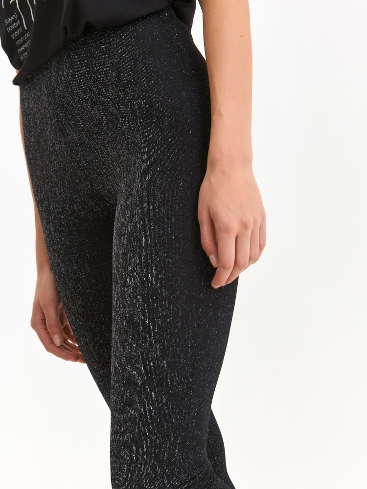 Legginsy z metaliczną nitką Legginsy z metaliczną nitką