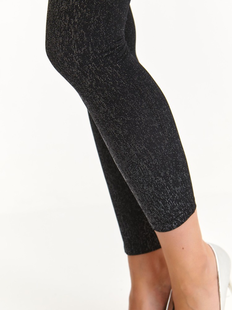 Legginsy z metaliczną nitką Legginsy z metaliczną nitką