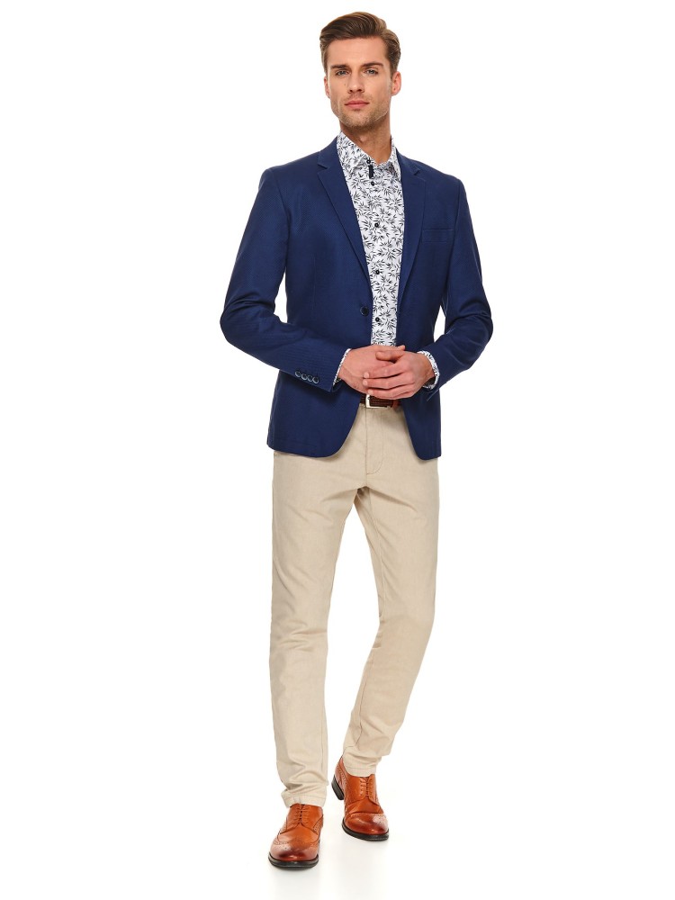 Marynarka z żakardowej tkaniny