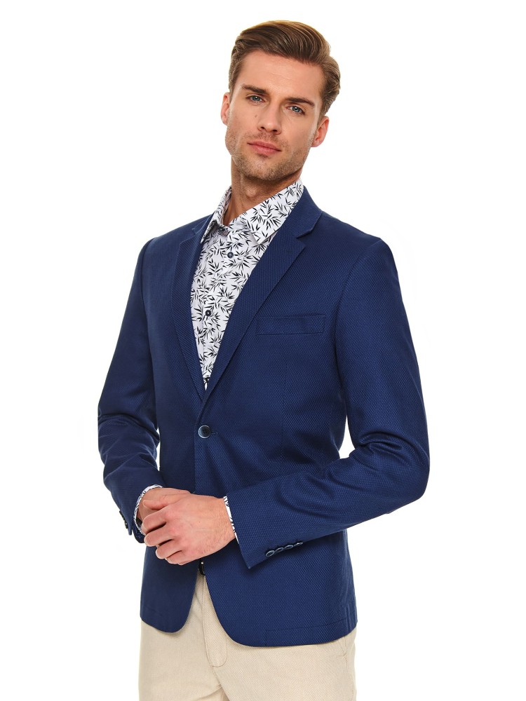 Marynarka z żakardowej tkaniny