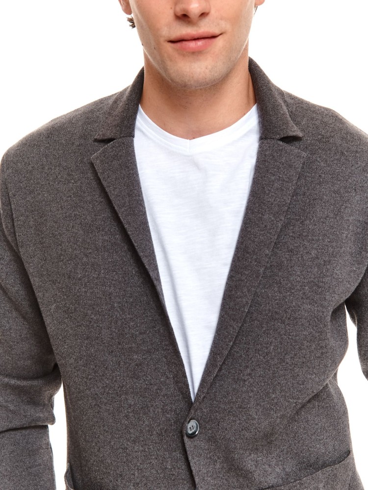 Marynarka z dzianiny swetrowej