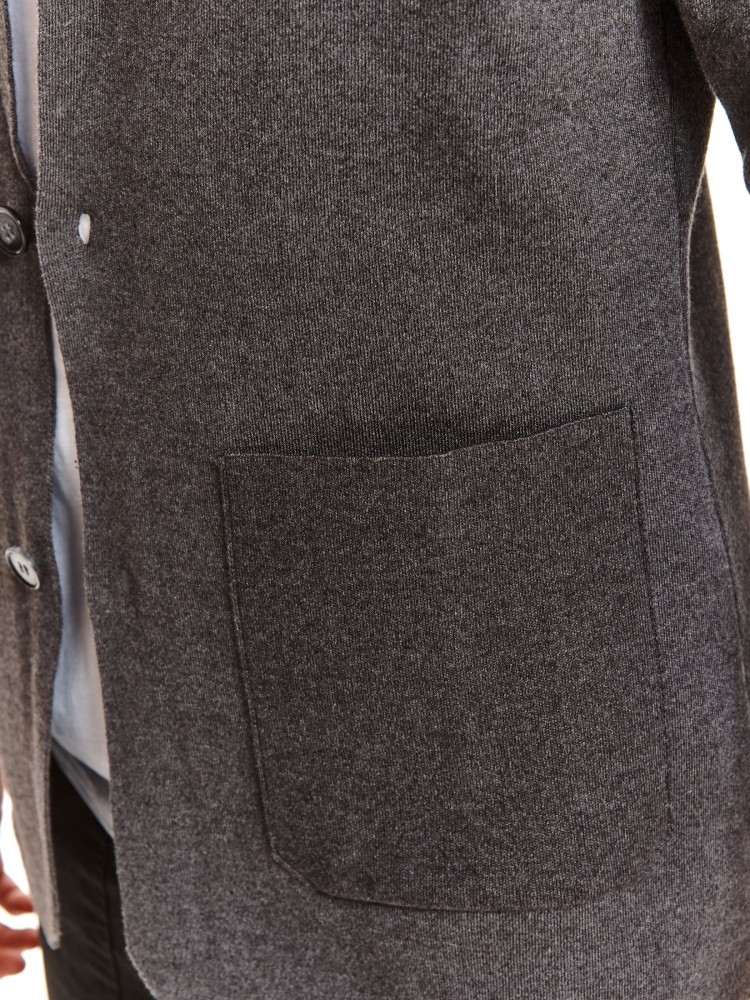 Marynarka z dzianiny swetrowej