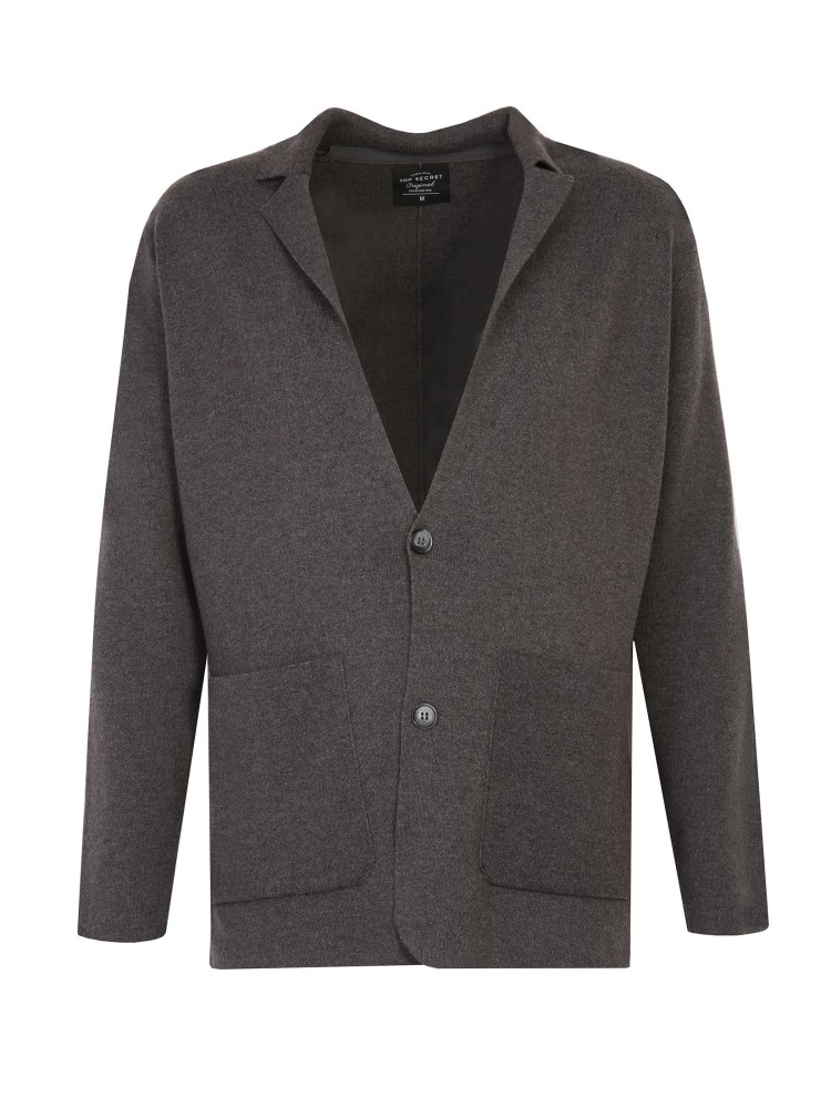 Marynarka z dzianiny swetrowej