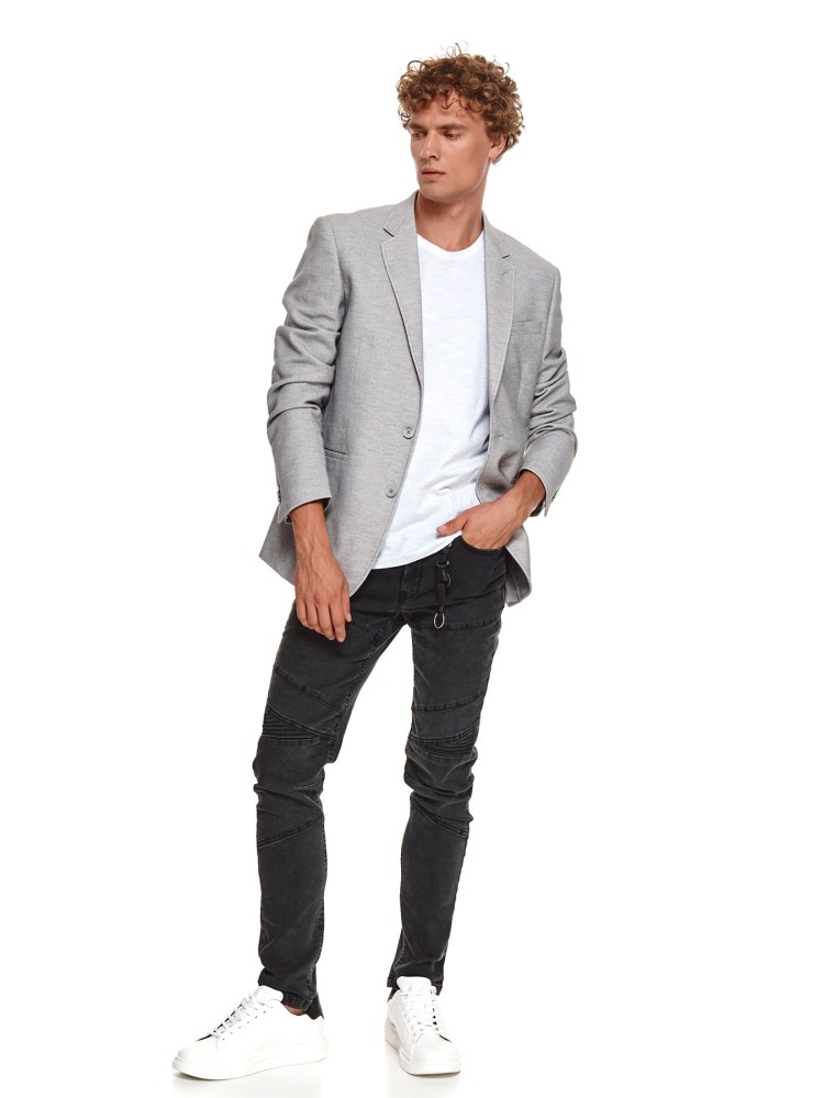 Marynarka dzianinowa z odpinanym kapturem Marynarka dzianinowa z odpinanym kapturem