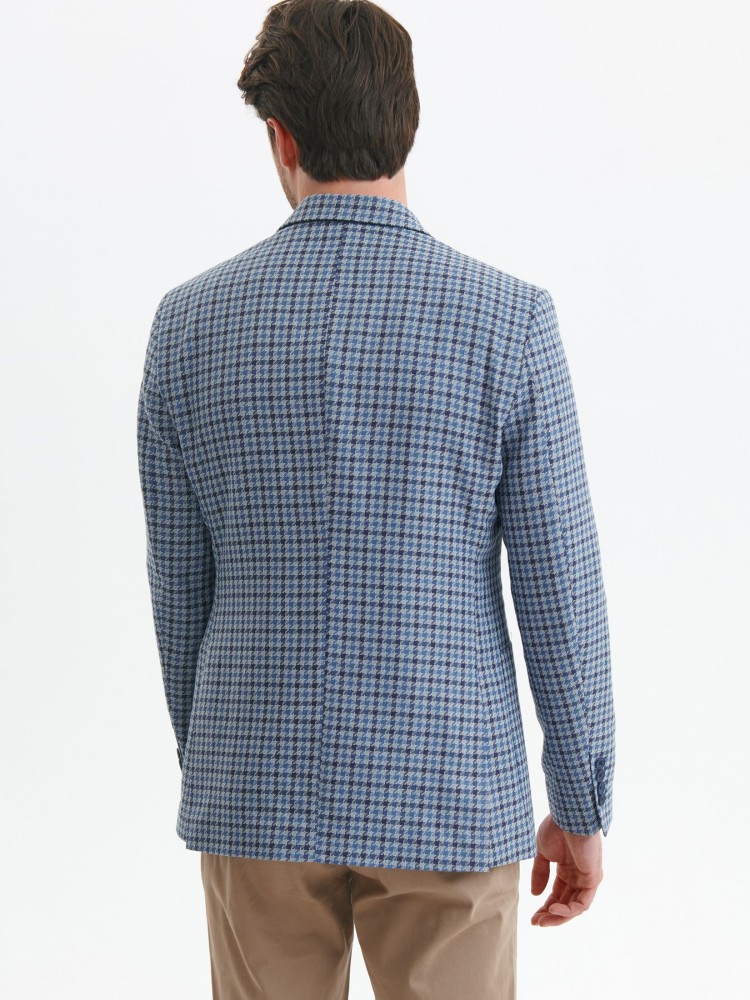 Marynarka męska w kratę