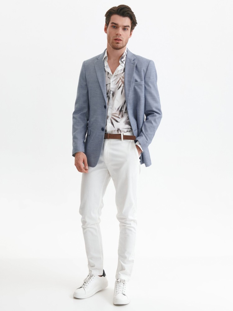 Gładka marynarka męska