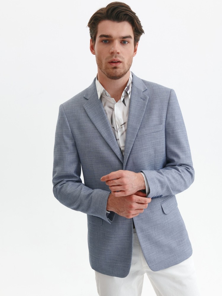 Gładka marynarka męska