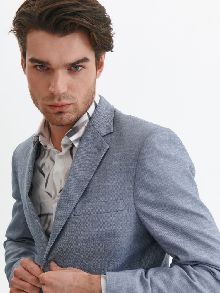 Gładka marynarka męska