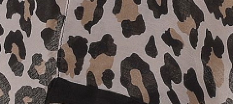 Pareo damskie w zwierzęcy print