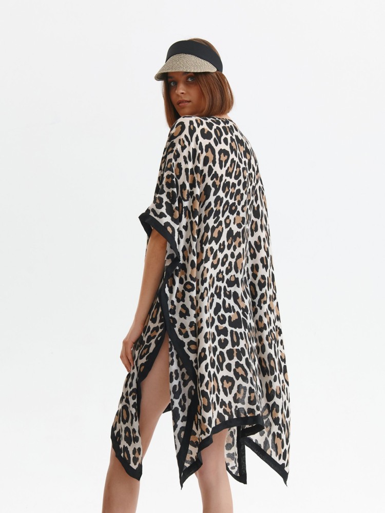 Pareo damskie w zwierzęcy print