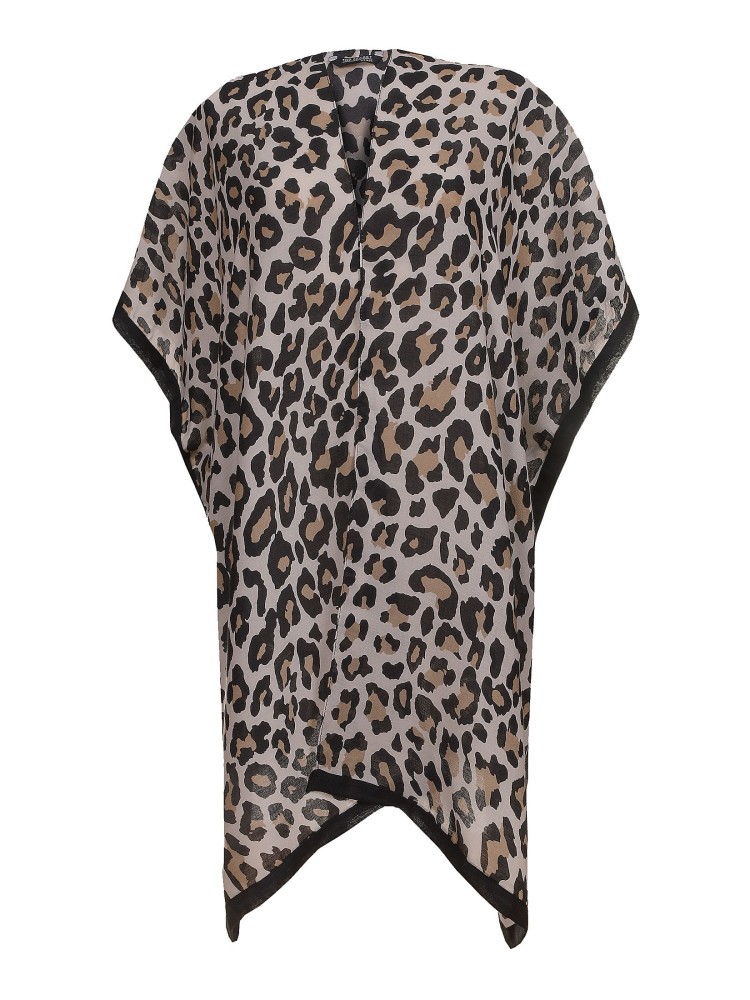 Pareo damskie w zwierzęcy print