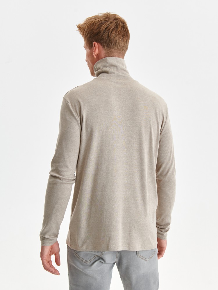 T-shirt golf z miękkiej dzianiny