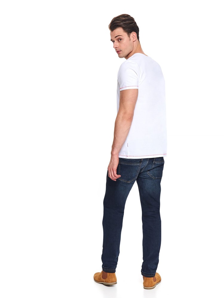 T-shirt ze świątecznym z nadrukiem