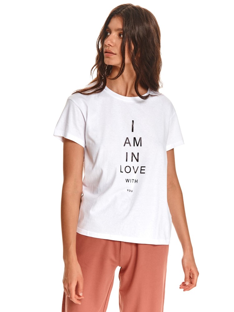 Damski t-shirt z nadrukiem