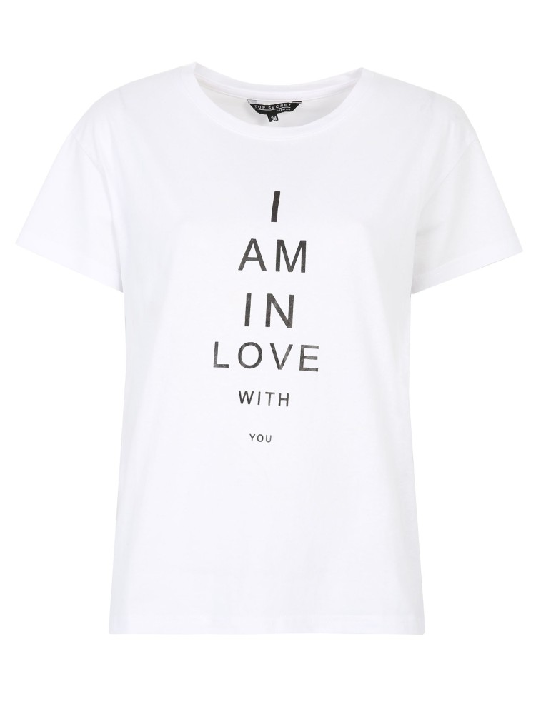 Damski t-shirt z nadrukiem