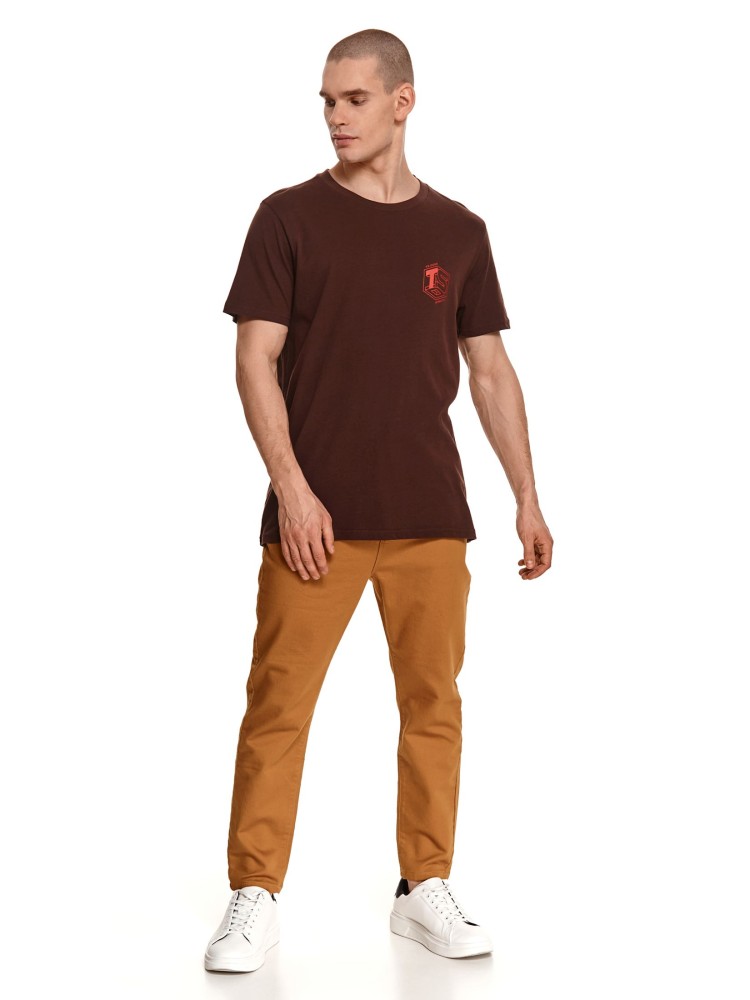 T-shirt  z nadrukiem top secret