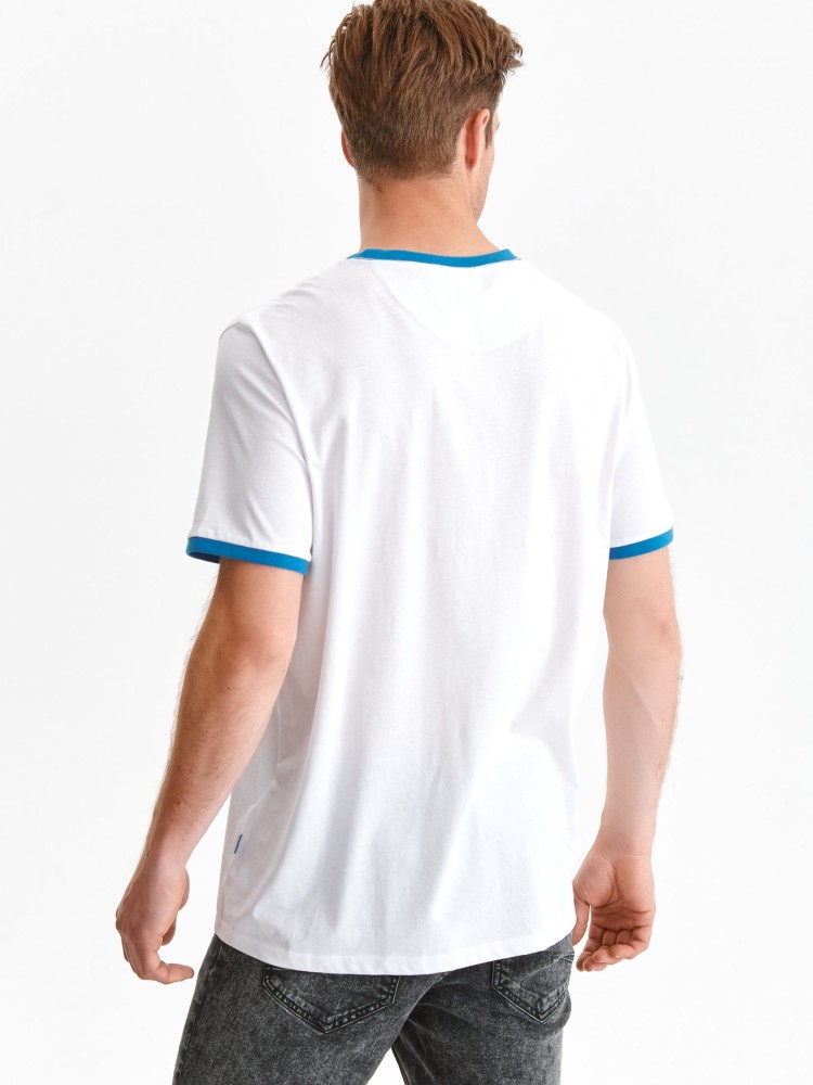 T-shirt krótki rękaw męski z logo top secret