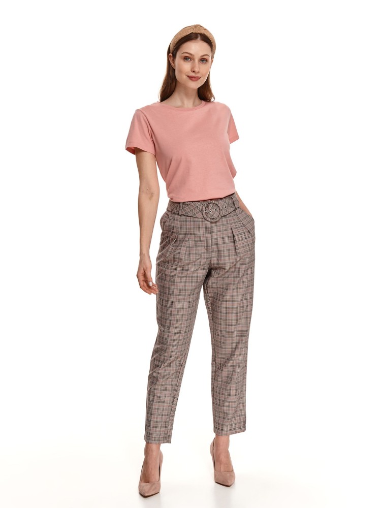 Bawełniany t-shirt damski typu basic