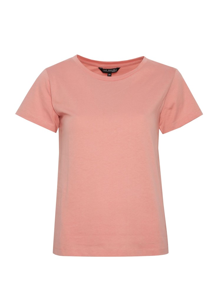Bawełniany t-shirt damski typu basic