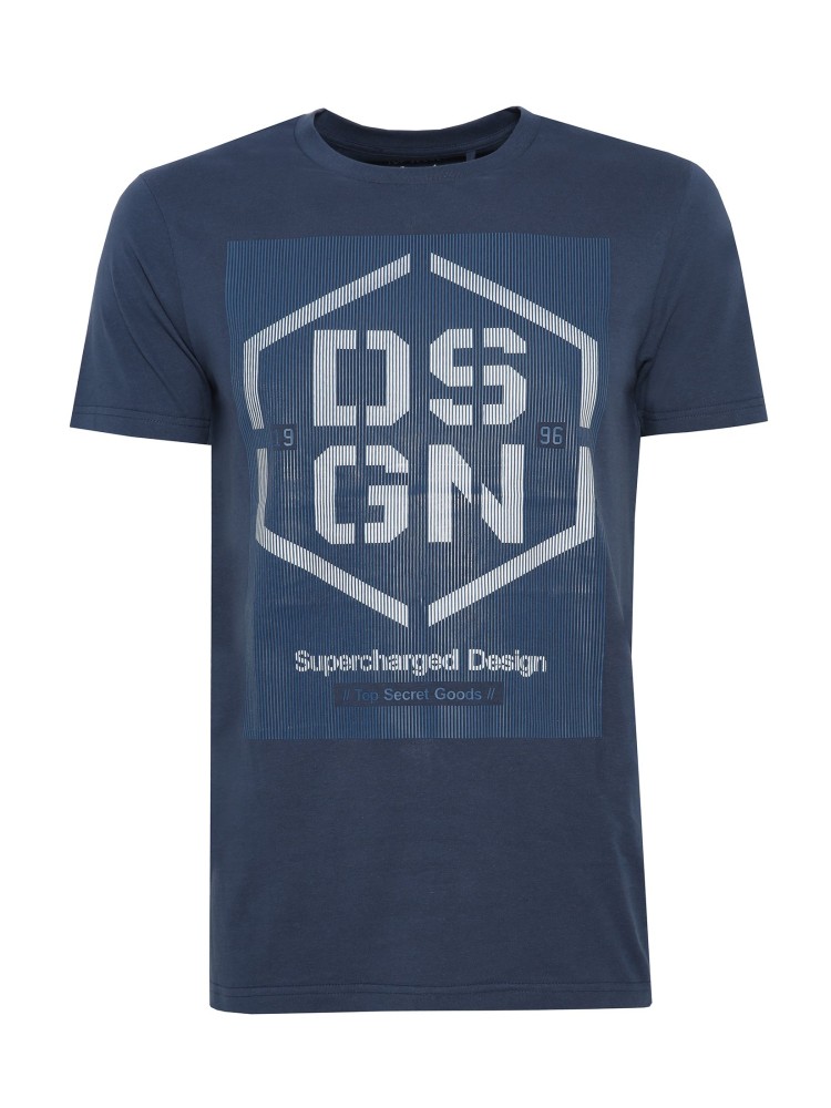 T-shirt z technicznym nadrukiem