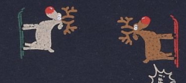 Chłopięcy t-shirt w świąteczny wzór