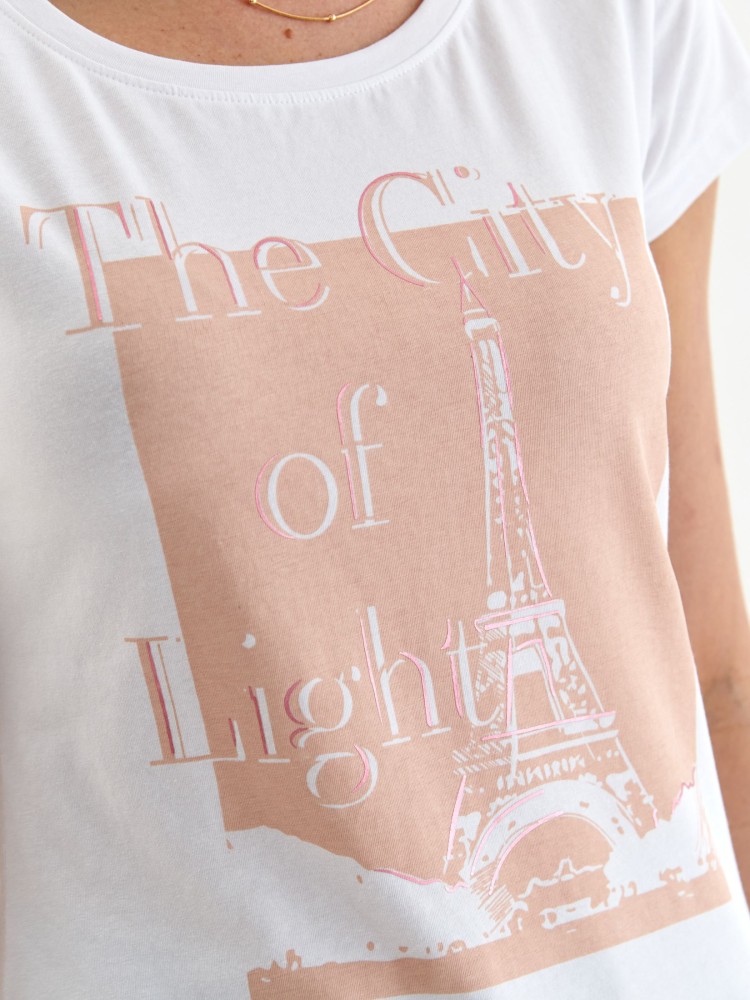T-shirt z nadrukiem