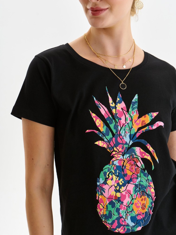 Podkoszulek damski krótki rękaw