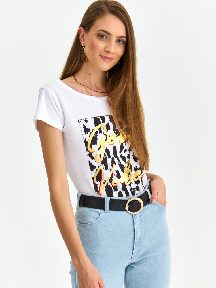 T-shirt z nadrukiem