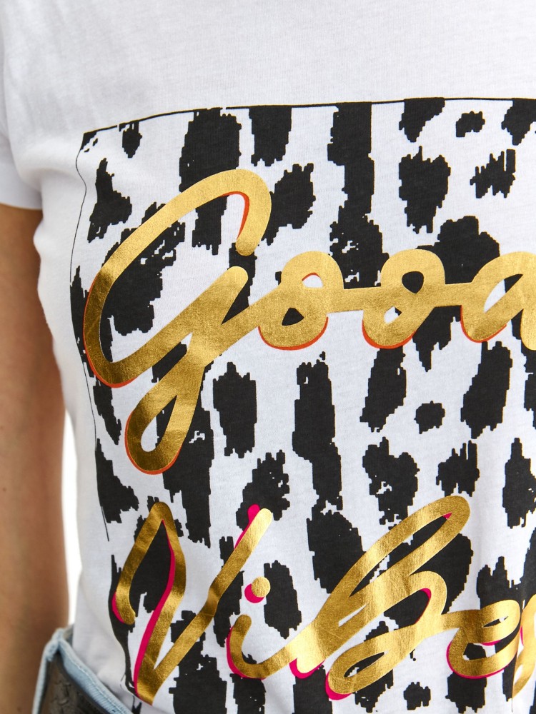 T-shirt z nadrukiem
