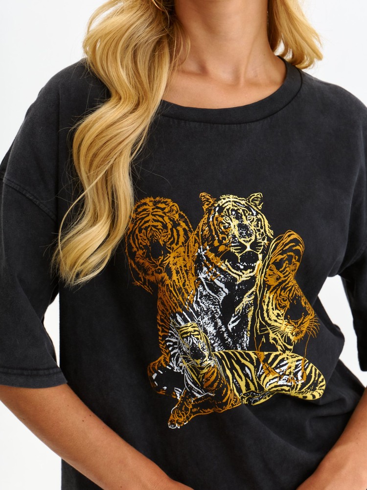 T-shirt z motywem zwierzęcym