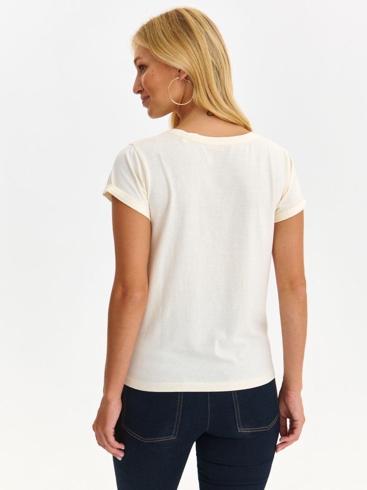 T-shirt ze świątecznym nadrukiem T-shirt ze świątecznym nadrukiem