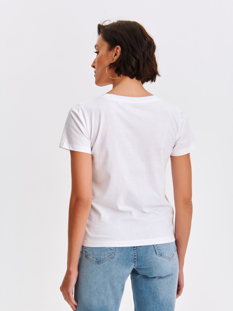 T-shirt damski z krótkim rękawem T-shirt damski z krótkim rękawem