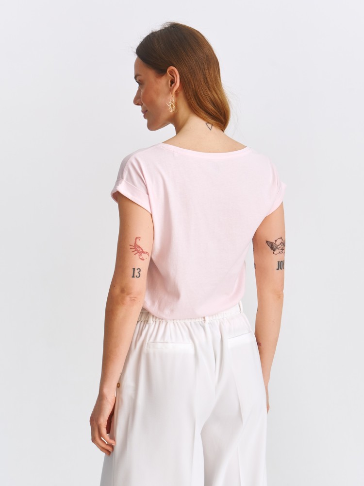 Podkoszulek damski krótki rękaw