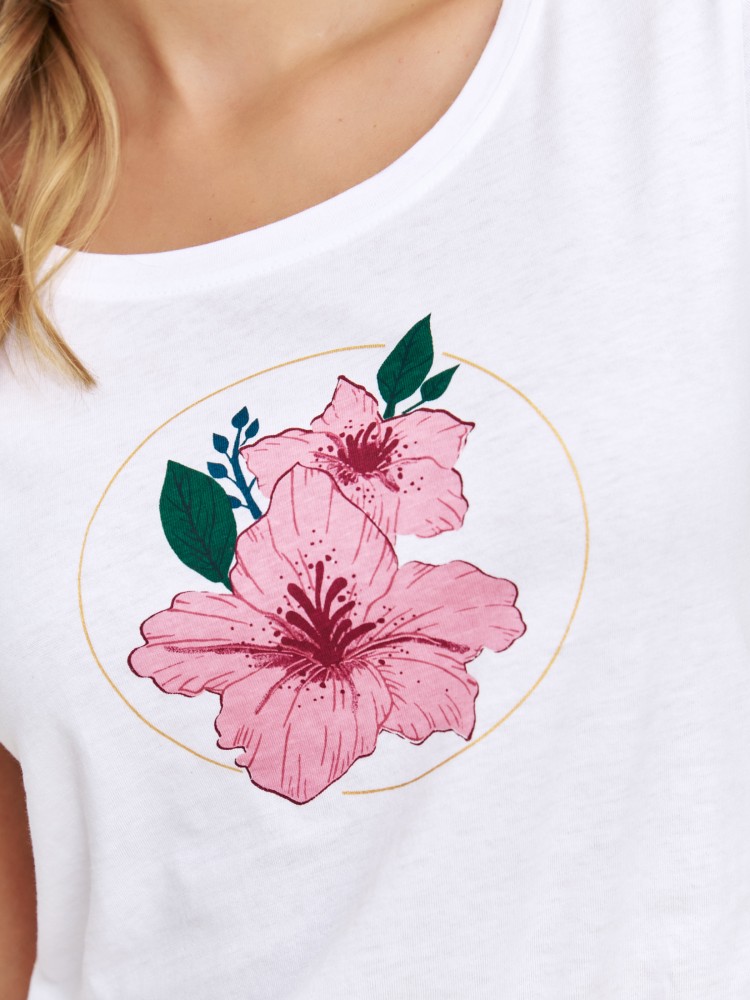 Podkoszulek damski krótki rękaw Podkoszulek damski krótki rękaw