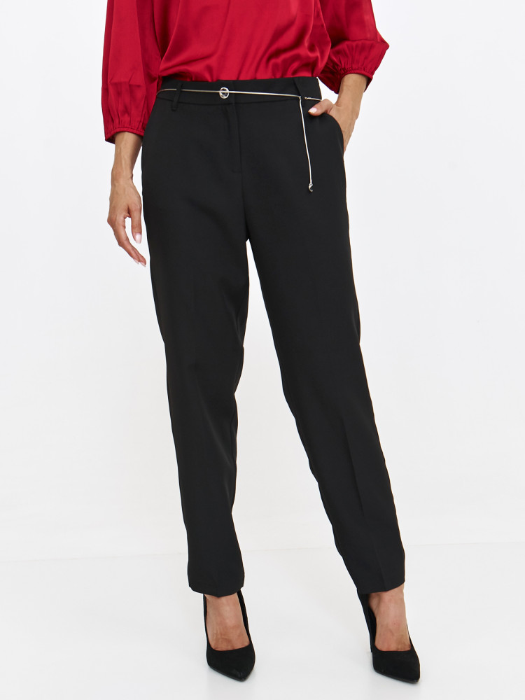 Eleganckie cygaretki damskie z paskiem 