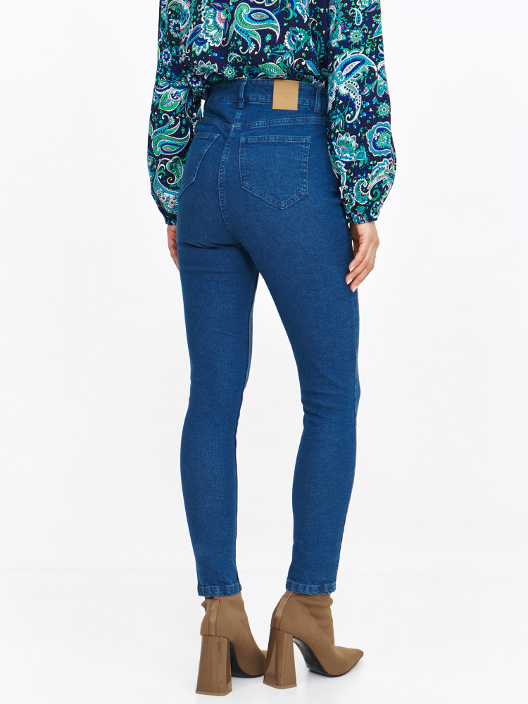 Spodnie jeansowe typu slim granatowe Spodnie jeansowe typu slim granatowe