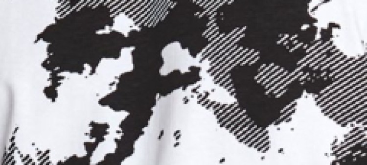 Piżama męska z nadrukiem w moro, komplet krótkie spodenki i koszulka 