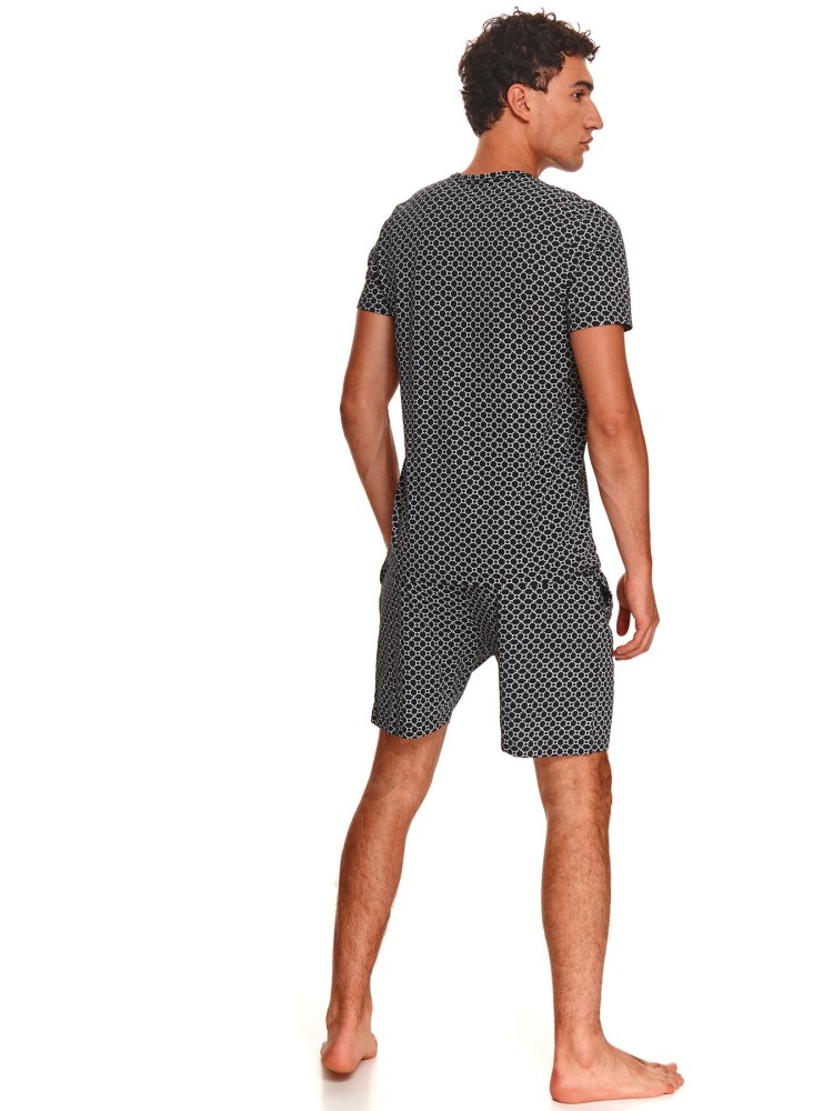 Piżama męska, komplet krótkie spodenki i koszulka