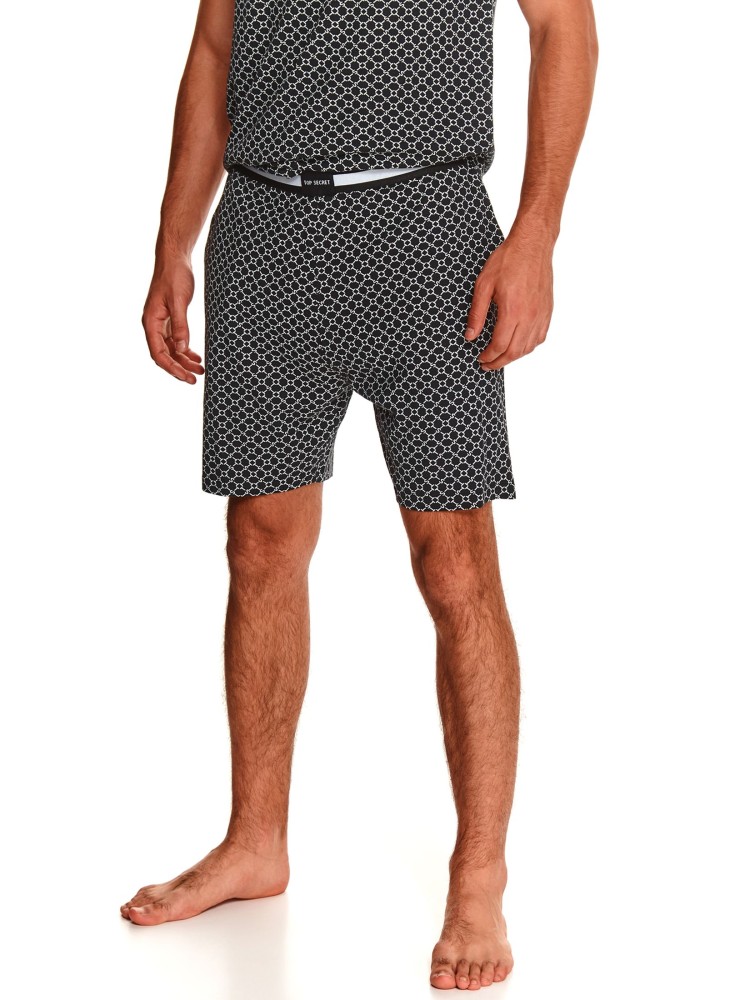 Piżama męska, komplet krótkie spodenki i koszulka