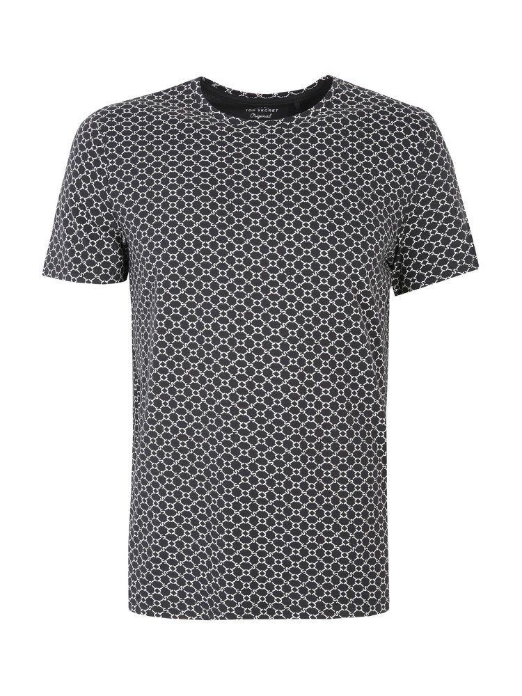 Piżama męska, komplet krótkie spodenki i koszulka