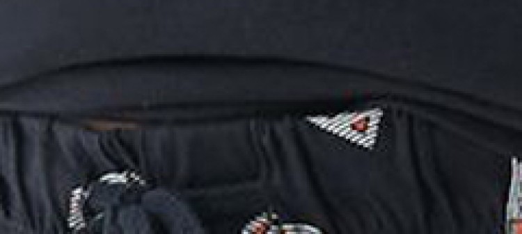 Piżama z motywem top secret, komplet krótkie spodenki i koszulka