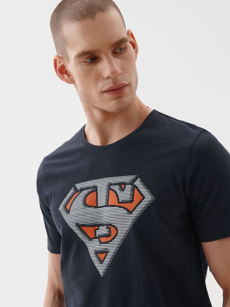 Piżama z motywem top secret, komplet krótkie spodenki i koszulka