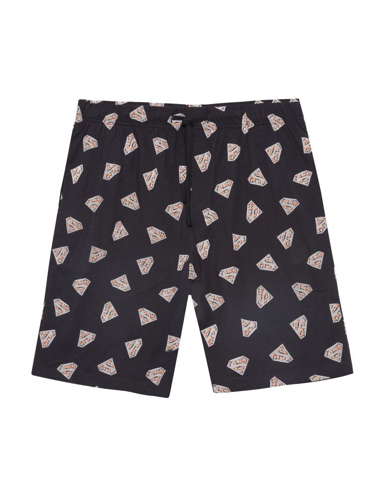 Piżama z motywem top secret, komplet krótkie spodenki i koszulka