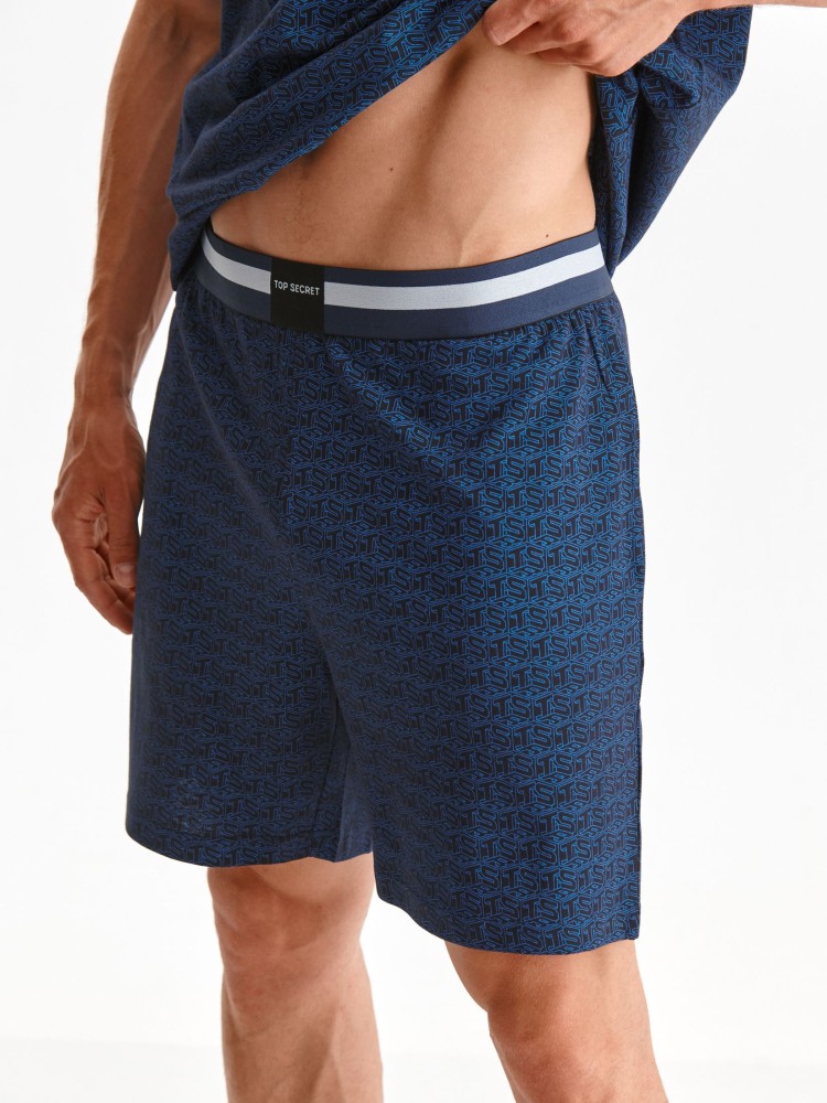 Piżama męska, komplet krótkie spodenki i koszulka