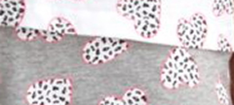 Dwuczęściowa piżama damska, koszulka i długie spodnie