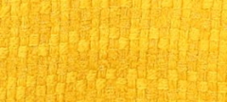 Żółty płaszcz ze strukturalnej tkaniny