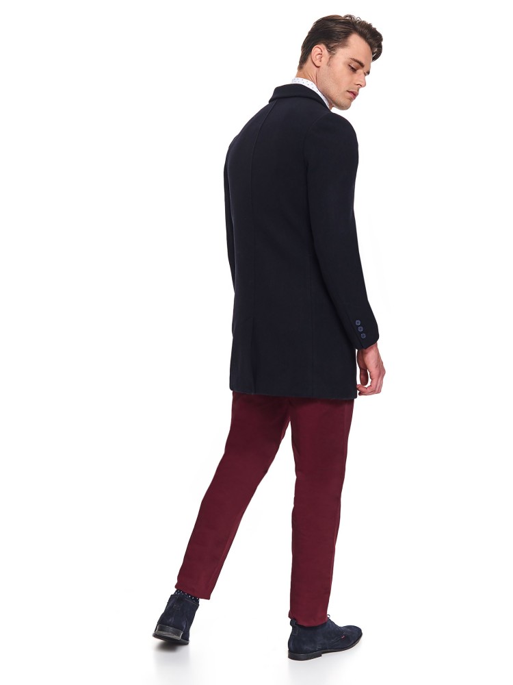 Płaszcz elegancki dwurzędowy gładki