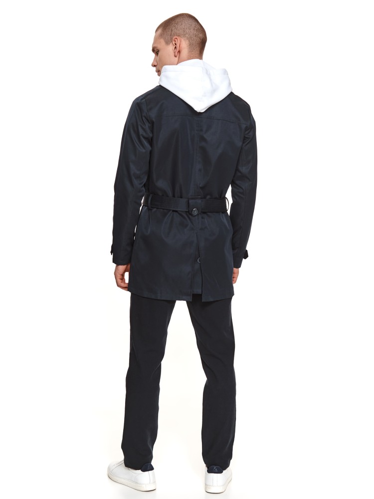 Płaszcz męski typu trencz