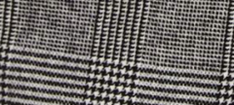 Klasyczny płaszcz w kratę z dodatkiem wełny