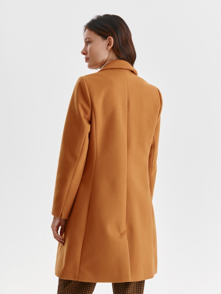 Płaszcz taliowany damski